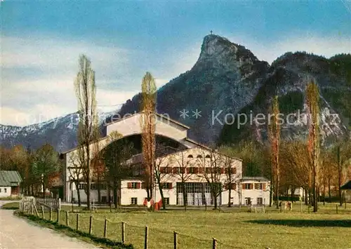 AK / Ansichtskarte Oberammergau Passionstheater mit Kofel Kat. Oberammergau