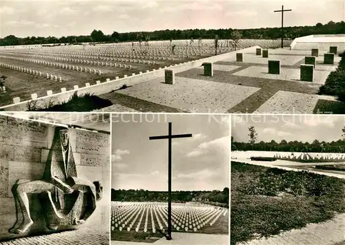 AK / Ansichtskarte Friedhof Deutscher Soldatenfriedhof St. Andre de l Eure  Kat. Tod