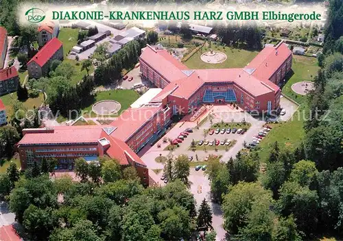 AK / Ansichtskarte Elbingerode Harz Diakonie Krankenhaus Harz GmbH Fliegeraufnahme Kat. Elbingerode Harz