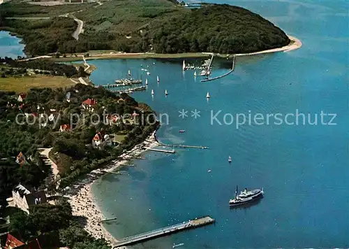 AK / Ansichtskarte Gluecksburg Ostseebad Fliegeraufnahme Kat. Gluecksburg (Ostsee)