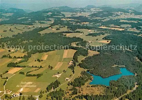 AK / Ansichtskarte Saignelegier Fliegeraufnahme La Theurre Kat. Saignelegier