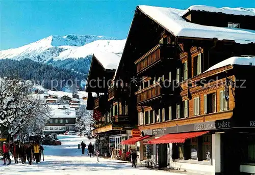 AK / Ansichtskarte Lenk Simmental Dorfstrasse Kat. Lenk Simmental