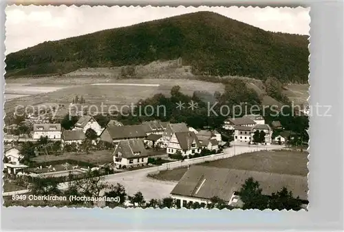 AK / Ansichtskarte Oberkirchen Sauerland Panorama Kat. Schmallenberg