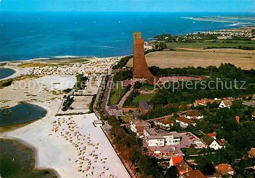 AK / Ansichtskarte Laboe Ostseebad Fliegeraufnahme Marine Ehrenmal