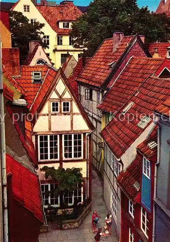 AK / Ansichtskarte Bremen Wueste Staette im Schnoorviertel Kat. Bremen