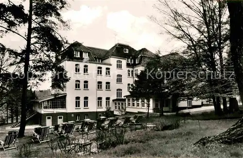 AK / Ansichtskarte Wenzigerode Haus Ebersberg Altersheim Erholungsheim Kat. Bad Zwesten