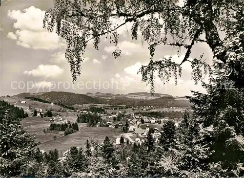 AK / Ansichtskarte Hinterzarten Panorama Schwarzwald Kat. Hinterzarten