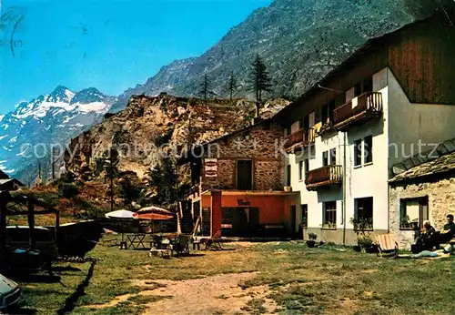 AK / Ansichtskarte Pont Saint Martin Aostatal Albergo Genzianella Kat. Aosta