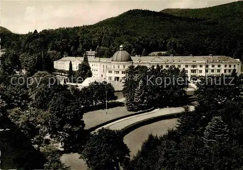 AK / Ansichtskarte Bad Wildungen Badehotel mit Georg Viktor Quelle Kat. Bad Wildungen