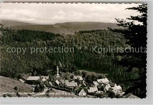 AK / Ansichtskarte Nordenau Panorama Kat. Schmallenberg