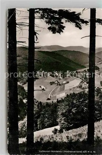 AK / Ansichtskarte Nordenau Panorama Kat. Schmallenberg