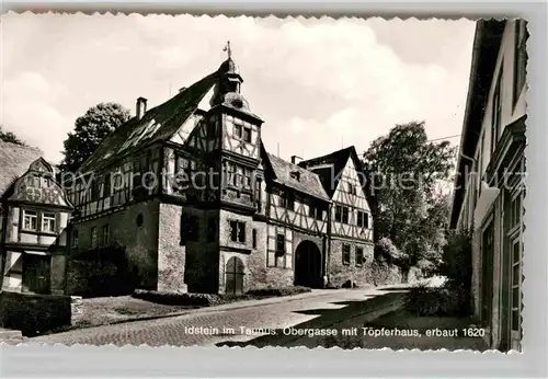 AK / Ansichtskarte Idstein Obergasse Toepferhaus erbaut 1620 Kat. Idstein