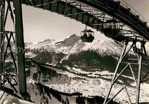 AK / Ansichtskarte Seilbahn Riezlern Kanzelwand Kleinwalsertal Kat. Bahnen