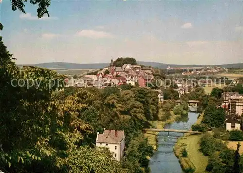 AK / Ansichtskarte Arnsberg Westfalen Panorama Blick zur Altstadt Luftkurort Kat. Arnsberg