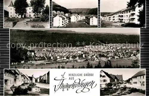 AK / Ansichtskarte Immendingen Schloss Teilansichten Panorama Brunnen Kat. Immendingen