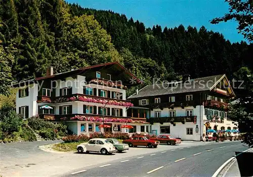 AK / Ansichtskarte Bruck Grossglocknerstrasse Gasthof Pension Hirschenwirt Kat. Bruck an der Grossglocknerstrasse