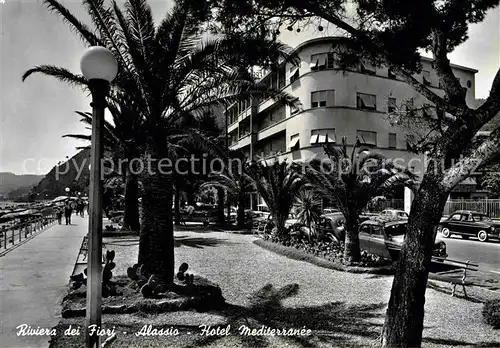 AK / Ansichtskarte Alassio Hotel Mediterranee Kat. 