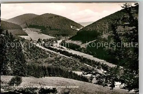 AK / Ansichtskarte Oberkirchen Sauerland Lennetal Kat. Schmallenberg