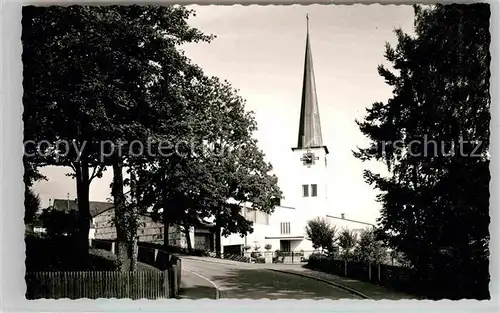 AK / Ansichtskarte Sauerland Kirche Naila