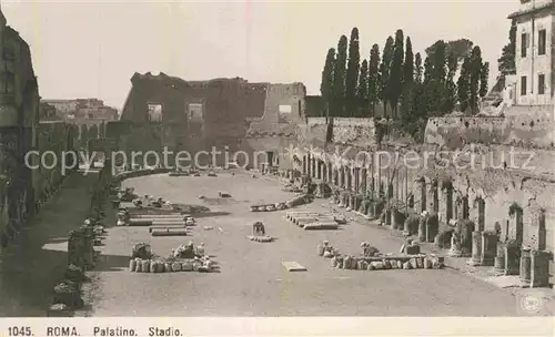 AK / Ansichtskarte Roma Rom Palatino Stadio Ruinen antike Staette Kat. 