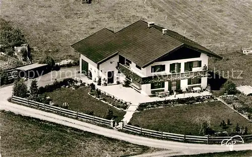 AK / Ansichtskarte Hundham Miesbach Haus Pischetsrieder Fliegeraufnahme Kat. Fischbachau