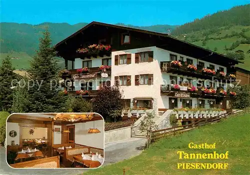 AK / Ansichtskarte Piesendorf Gasthof Tannenhof Gaststube Kat. Piesendorf