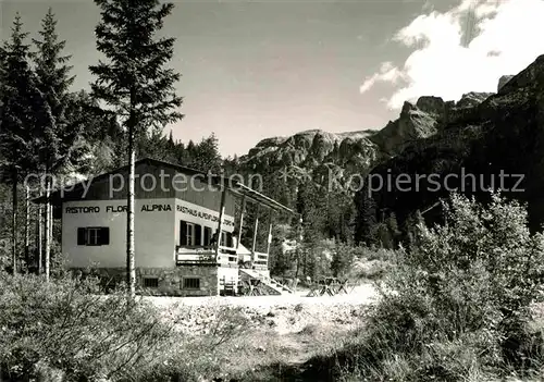 AK / Ansichtskarte Lago di Landro Rasthaus Alpenflora Kat. Italien