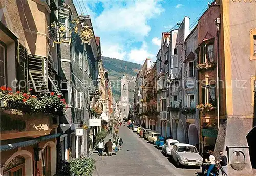 AK / Ansichtskarte Vipiteno Sterzing Strassenpartie mit Kirche Kat. Sterzing