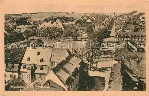 AK / Ansichtskarte Marienberg Erzgebirge Markt Kat. Marienberg