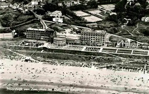 AK / Ansichtskarte Noordwijk aan Zee  Huis ter Duin met omgeving Luchtfoto Kat. Noordwijk