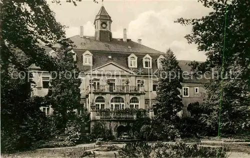 AK / Ansichtskarte Berggiesshuebel Paul Linde Haus Kat. Bad Gottleuba Berggiesshuebel