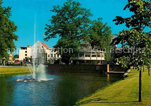 AK / Ansichtskarte Oldenburg Niedersachsen Partie am Stautor Fontaene Kat. Oldenburg (Oldenburg)