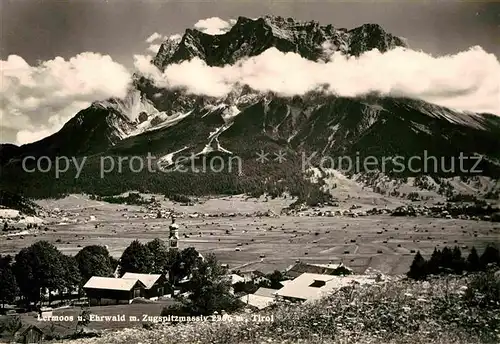 AK / Ansichtskarte Lermoos Tirol Ehrwald Zugspitzmassiv  Kat. Lermoos