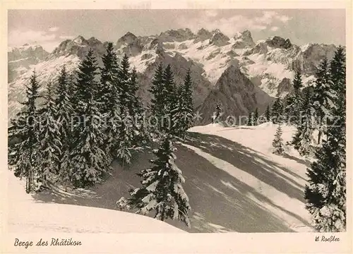 AK / Ansichtskarte Bludenz Vorarlberg Zimbagruppe Kat. Bludenz