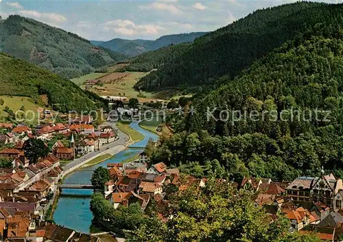 AK / Ansichtskarte Wolfach Panorama Kat. Wolfach Schwarzwald