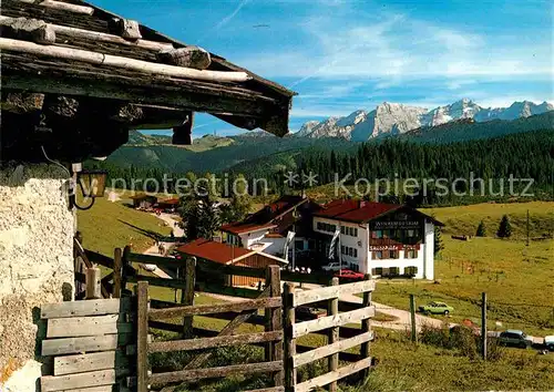 AK / Ansichtskarte Reit Winkl Winklmoos Alm Alpengasthof Augustiner Kat. Reit im Winkl