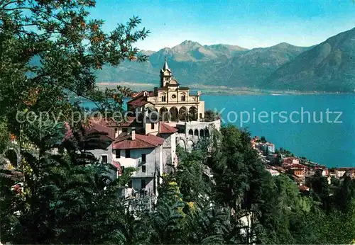 AK / Ansichtskarte Locarno Lago Maggiore Madonna del Sasso