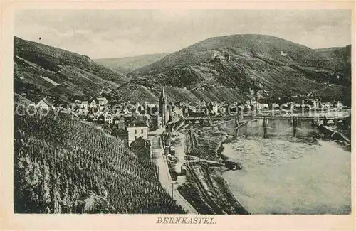 AK / Ansichtskarte Bernkastel Kues Panorama Kat. Bernkastel Kues