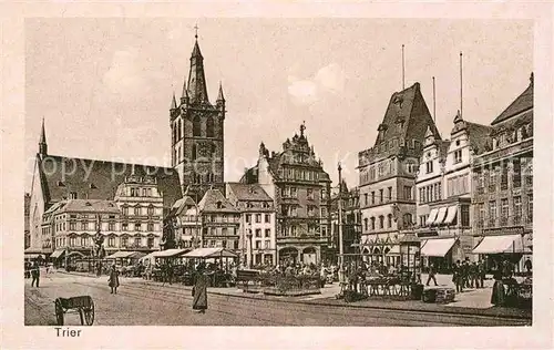 AK / Ansichtskarte Trier Markt Kirche Kat. Trier