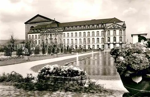 AK / Ansichtskarte Trier Kurfuerstliches Palais mit Basilika Kat. Trier