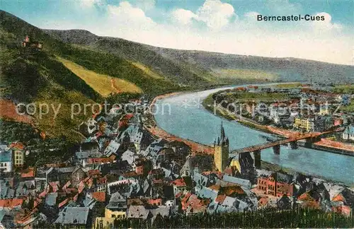 AK / Ansichtskarte Bernkastel Kues Panorama Kat. Bernkastel Kues