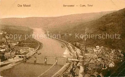 AK / Ansichtskarte Bernkastel Kues Moselpartie Kat. Bernkastel Kues