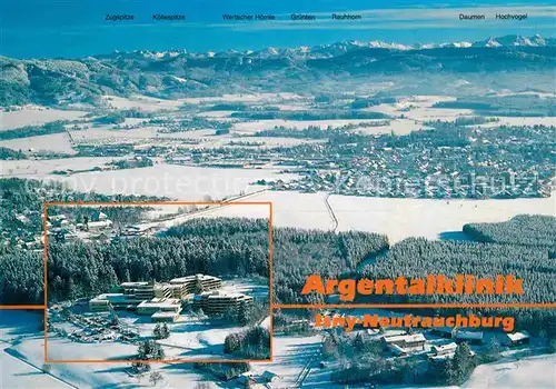 AK / Ansichtskarte Neutrauchburg Argentalklinik und Kuranstalt Alpenblick Kat. Isny im Allgaeu