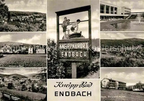 AK / Ansichtskarte Endbach Bad Kurhaus Hessische Bergland Klinik Kat. Bad Endbach
