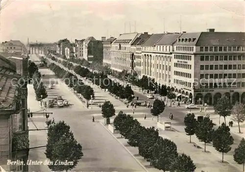 AK / Ansichtskarte Berlin Unter den Linden Kat. Berlin