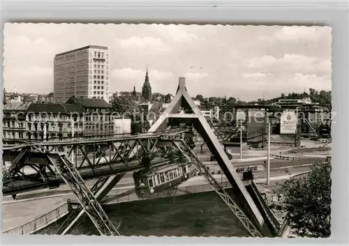 AK / Ansichtskarte Elberfeld Wuppertal Schwebebahn Ohligsmuehle Kat. Wuppertal