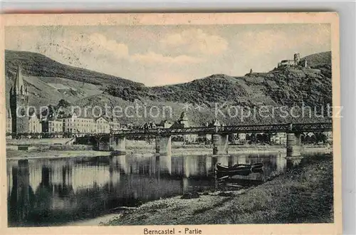 AK / Ansichtskarte Bernkastel Kues Moselpartie Burgruine Landshut Kat. Bernkastel Kues