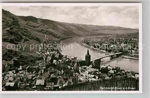 AK / Ansichtskarte Bernkastel Kues Moselpartie Kat. Bernkastel Kues