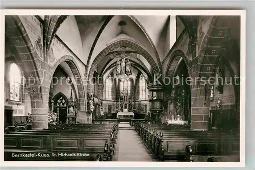 AK / Ansichtskarte Bernkastel Kues St Michaels Kirche Kat. Bernkastel Kues