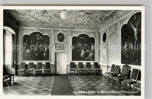 AK / Ansichtskarte Bernkastel Kues St Nikolaus Hospital Conventsaal Kat. Bernkastel Kues